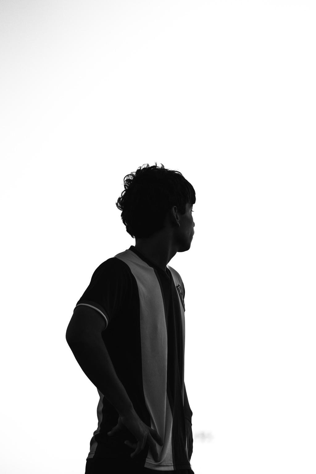 Silhouette portrait by Angel